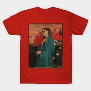 Young Woman with Ibis T-Shirt